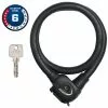 ABUS MillennioFlex 8965/ 95 EC KF Plus-Serie *** -Fahrräder Verkäufe Abus Millennio Flex Steel o flex 8965 95 KF 95cm Level6 4003318190322