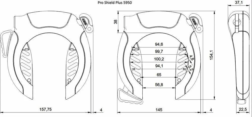 ABUS Pro Shield 5950-NR 4 ABUS Pro Shield 5950-NR – Bild 2