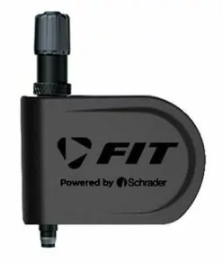 Biketec Reifendrucksensor FIT AV / Autoventil / Schrader 1 Stück Für Vorder- Oder Hinterrad