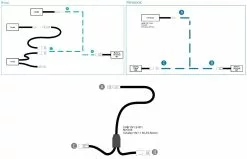 Biketec Y-Kabel Für Nodes FIT 2.0 YN1.2 Mit Higo-Stecker 50-75-50mm -Fahrräder Verkäufe Biketec FIT2.0 Y Kabel fuer Nodes mit Higo Stecker ohne eine zusaetzliche Komponente 50 75 50mm YN1.2 3 Straenge Panasonic Brose Bafang 501045e