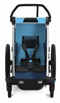 Thule Chariot Thule-Chariot Cross1, Blue / Poseidon 16 Thule Chariot Thule-Chariot Cross1, Blue / Poseidon -Fahrräder Verkäufe Blue Front 2