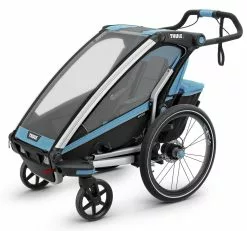 Thule Chariot Thule-Chariot Sport1, Blue / Black -Fahrräder Verkäufe Blue Strolling Buggy