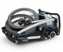 Thule Chariot Thule-Chariot Sport1, Blue / Black -Fahrräder Verkäufe Blue gefaltet 1