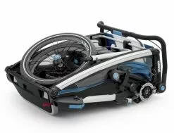 Thule Chariot Thule-Chariot Sport2, Blue / Black -Fahrräder Verkäufe Blue gefaltet