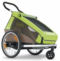 Croozer Kid For 1 Ab 2016 Mit Buggy- Und Joggerset Einsitzer Meadow Green -Fahrräder Verkäufe Buggy 1