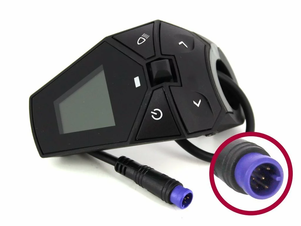 Brose Bediendisplay 2018 Comfort (im Bedienteil) Mit Higo-Stecker Marquardt JD3 Just-Drive 3 Brose Bediendisplay 2018 Comfort (im Bedienteil) Mit Higo-Stecker Marquardt JD3 Just-Drive