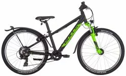 Bulls Tokee Street-24 2022 7-Gang Kettenschaltung -Fahrräder Verkäufe Bulls Tokee Street 24 Zoll 7 Gang Kettenschaltung Jungen black matt green schwarz gruen 633 17732