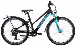 Bulls Tokee Street-24 2022 7-Gang Kettenschaltung -Fahrräder Verkäufe Bulls Tokee Street 24 Zoll 7 Gang Kettenschaltung Maedchen Trapez dark purple matt dunkel lila violett hellblau 633 18232