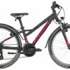 Bulls Zarena Street-24 2021 21-Gang -Fahrräder Verkäufe Bulls Zarena Street 24 Zoll 21 Gang Kettenschaltung Maedchen black matt schwarz matt rot 502 19932