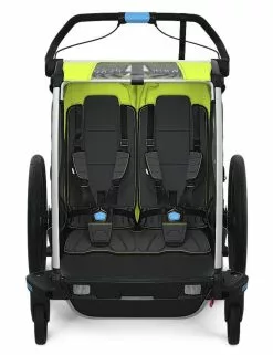 Thule Chariot Thule-Chariot Sport2, Chartreuse / Mykonos -Fahrräder Verkäufe Chartreuse Front 1