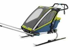 Thule Chariot Thule-Chariot Sport2, Chartreuse / Mykonos -Fahrräder Verkäufe Chartreuse SKI 1