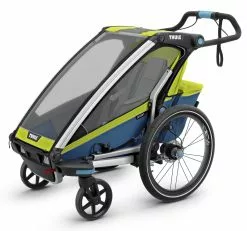 Thule Chariot Thule-Chariot Sport1, Chartreuse / Mykonos 14 Thule Chariot Thule-Chariot Sport1, Chartreuse / Mykonos -Fahrräder Verkäufe Chartreuse Strolling Buggy