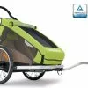 Croozer Kid For 1 Ab 2016 Mit Buggy- Und Joggerset Einsitzer Meadow Green -Fahrräder Verkäufe Croozer Kid for 1 Tested and Certified