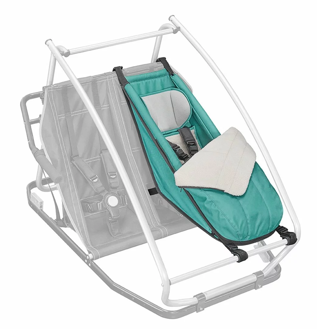 Croozer Babysitz Alle Modelle Ab 2018 Arctic Green Incl. Winter-Set (ab 2014 Passend) 4 Croozer Babysitz Alle Modelle Ab 2018 Arctic Green Incl. Winter-Set (ab 2014 Passend) – Bild 2