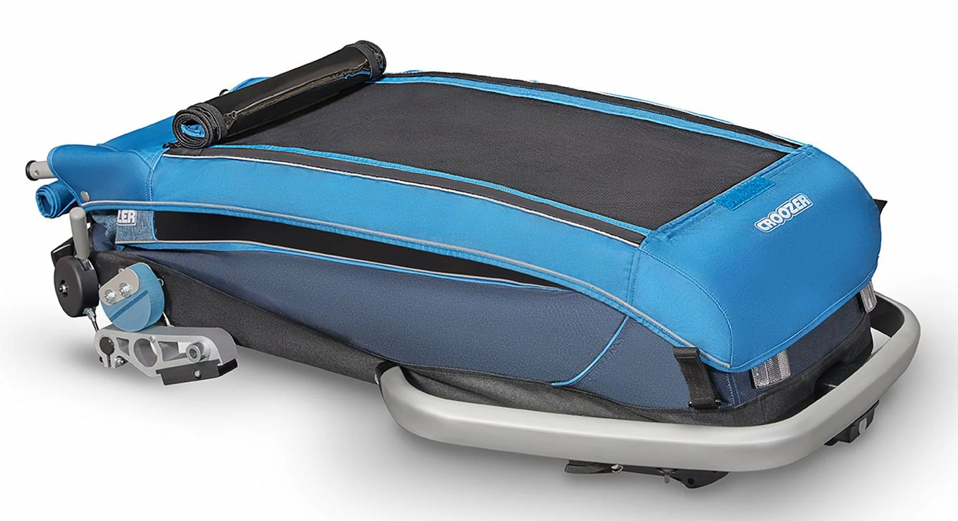 Croozer Kid Plus For 1 Ab 2018 Gefedert Mit Licht, Fahrrad-, Buggy- Und Jogging-Option Ocean-blue 8 Croozer Kid Plus For 1 Ab 2018 Gefedert Mit Licht, Fahrrad-, Buggy- Und Jogging-Option Ocean-blue – Bild 6