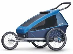 Croozer Kid Plus For 2 Ab 2018 Gefedert Mit Licht, Fahrrad-, Buggy- Und Jogging-Option Ocean-blue 12 Croozer Kid Plus For 2 Ab 2018 Gefedert Mit Licht, Fahrrad-, Buggy- Und Jogging-Option Ocean-blue -Fahrräder Verkäufe Croozer KidPlusfor2 Jogging Jogger 2018 ocean blue 121000418 4044494143962
