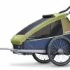 Croozer Kid For 1 Ab 2018 Mit Fahrrad-, Buggy- Und Jogging-Option Lemon-green
