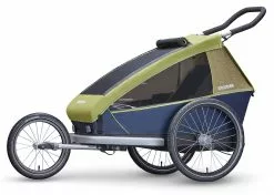 Croozer Kid For 1 Ab 2018 Mit Fahrrad-, Buggy- Und Jogging-Option Lemon-green -Fahrräder Verkäufe Croozer Kidfor1 Jogging Jogger 2018 lemon green 121000118 4044494143979