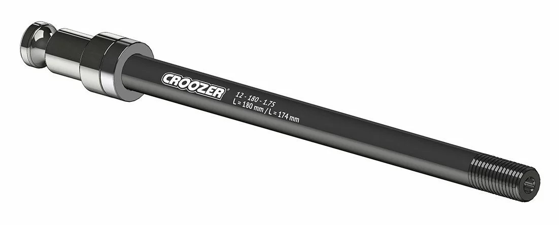 Croozer Steckachse Mit Kupplung Ab 2016 M12x1,75 180mm Für 142-148mm Rund Für Kid / Kid Plus