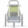 Croozer Sun Cover Kid For 2 Lemon Green Ab 2018