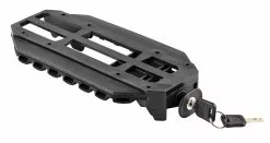 Fuxon Monkeyload-T Korb A-Cross Querkorb Engmaschig Schwarz -Fahrräder Verkäufe Fuxon Carrymore Adapterplatte Monkeyload mit Schloss einzeln 051 21602