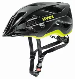 Uvex Active-CC 52-57cm / 56-60cm -Fahrräder Verkäufe Helm Uvex Actice CC black yellow matt 52 57cm 4043197296241 S4104270215