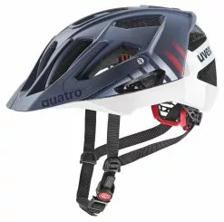 Uvex Quatro-CC 52-57cm / 56-61cm -Fahrräder Verkäufe Helm Uvex Quatro CC 2022 deep space white mat 56 61cm S4100260217 4043197347608