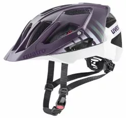 Uvex Quatro-CC 52-57cm / 56-61cm -Fahrräder Verkäufe Helm Uvex Quatro CC 2022 plum white mat 52 57cm S4100260115 S4100260115
