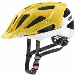 Uvex Quatro-CC 52-57cm / 56-61cm -Fahrräder Verkäufe Helm Uvex Quatro CC 2022 sunbee white matt 56 61cm S4100260517 4043197359175