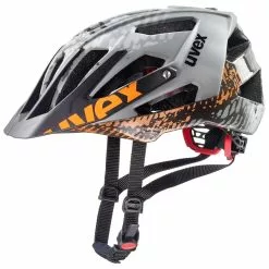 Uvex Quatro 52-57cm / 56-61cm -Fahrräder Verkäufe Helm Uvex Quatro 2019 dirt grey orange 52 57cm S4107751915 4043197311494
