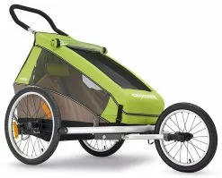 Croozer Kid For 1 Ab 2016 Mit Buggy- Und Joggerset Einsitzer Meadow Green -Fahrräder Verkäufe Jogger 3