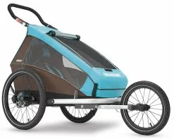 Croozer Kid Plus For 1 Ab 2016 Mit Licht Gefedert Mit Buggy-, Walker- Und Fahrrad-Opt. Sky-blue *** -Fahrräder Verkäufe Jogger 5