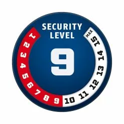 ABUS Bordo Combo 6100/90 New Black Mit SH-Halter -Fahrräder Verkäufe Level9