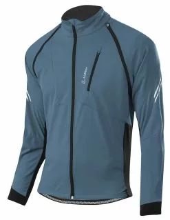 Loeffler Löffler San Remo-2 Windstopper Softshell Light Zip-Off 24573 -Fahrräder Verkäufe Loeffler Herren BIKE ZIP OFF JACKET SAN REMO 2 Windstopper light dark petrol 24573 984 2022 2023