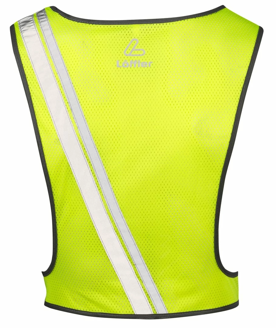 Loeffler Löffler Reflexweste 20569 Neongelb 4 Loeffler Löffler Reflexweste 20569 Neongelb – Bild 2