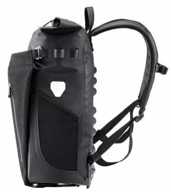 ORTLIEB Vario-PS-High-Vis QL2.1 Tasche Mit Rucksackfunktion Black-reflex -Fahrräder Verkäufe Ortlieb Vario PS High Vis QL2.1 F7716 black schwarz 4013051055673 side opened