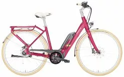 Pegasus Macaron-E 2018 -Fahrräder Verkäufe Pegasus Macaron E 2018 8 Gang Damen Wave rouge red matt 400Wh 500Wh 784 785 18945 18950 18953