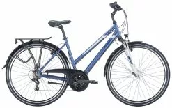 Pegasus Piazza 2023 21-Gang -Fahrräder Verkäufe Pegasus Piazza 2023 21 Gang Damen Trapez steel blue white metallic blau 505 15745 15750 15755
