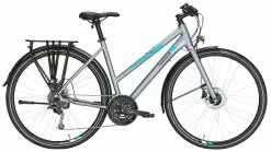 Pegasus Premio Superlite Disc 2018 30-Gang -Fahrräder Verkäufe Pegasus Premio Superlite Disc 2018 Damen Trapez grau tuerkis 586 52945 52950 52955