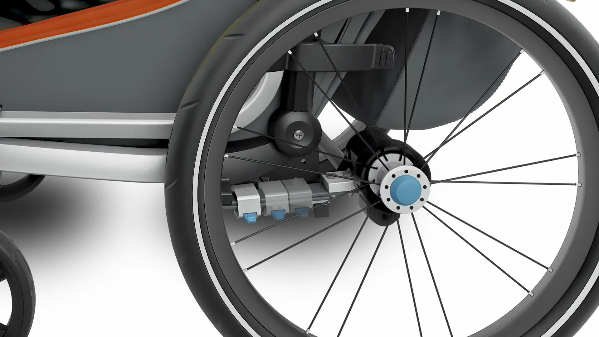 Thule Chariot Thule-Chariot Cross1, Blue / Poseidon 10 Thule Chariot Thule-Chariot Cross1, Blue / Poseidon – Bild 8