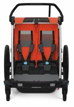 Thule Chariot Thule-Chariot Cross2, Roarange / Dark Shadow 16 Thule Chariot Thule-Chariot Cross2, Roarange / Dark Shadow -Fahrräder Verkäufe Roarange Front 1