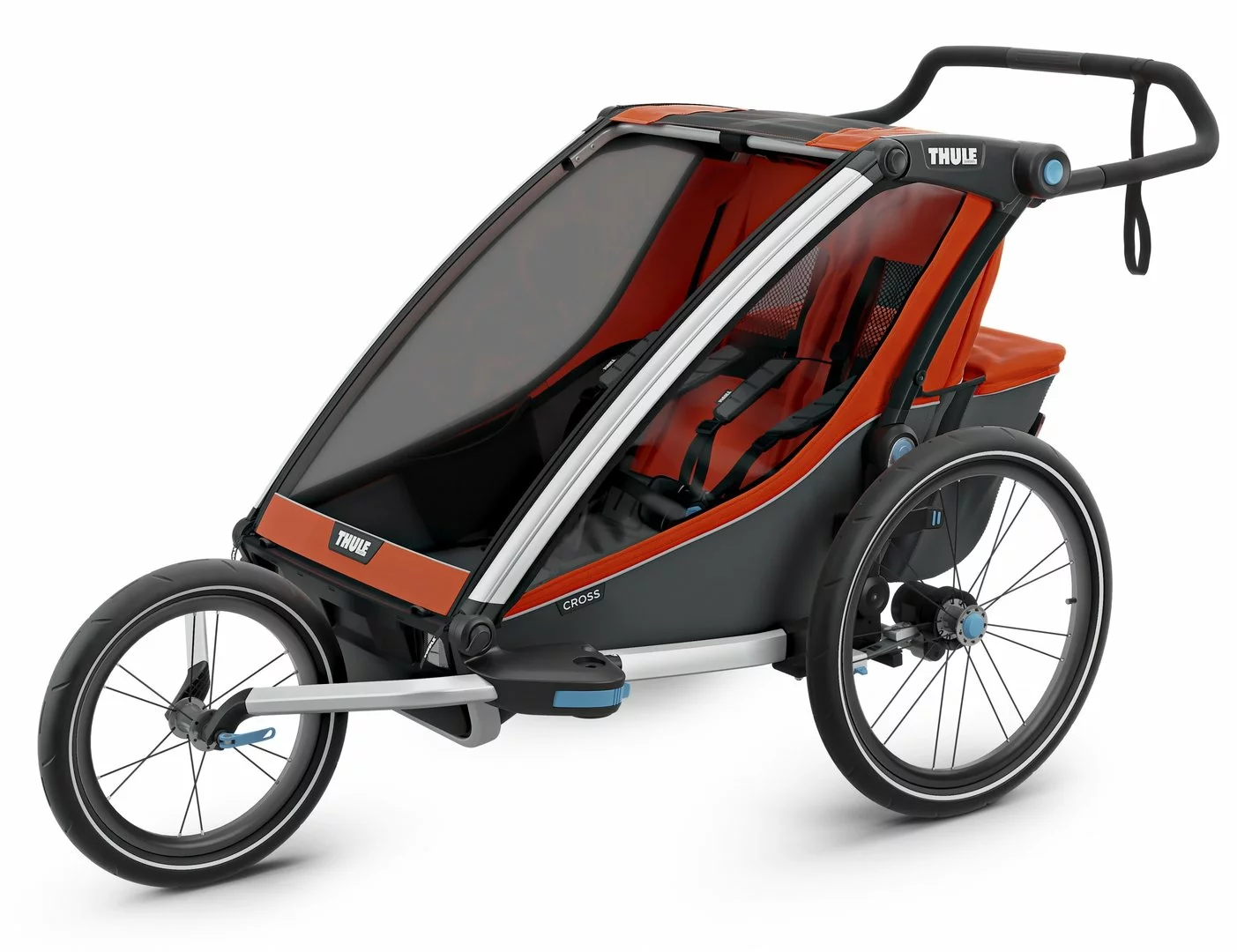 Thule Chariot Thule-Chariot Cross2, Roarange / Dark Shadow 4 Thule Chariot Thule-Chariot Cross2, Roarange / Dark Shadow – Bild 2