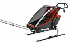 Thule Chariot Thule-Chariot Cross1, Roarange / Dark Shadow -Fahrräder Verkäufe Roarange SKI