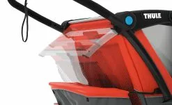 Thule Chariot Thule-Chariot Cross1, Roarange / Dark Shadow -Fahrräder Verkäufe Roarange Sitz