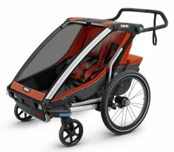 Thule Chariot Thule-Chariot Cross2, Roarange / Dark Shadow 14 Thule Chariot Thule-Chariot Cross2, Roarange / Dark Shadow -Fahrräder Verkäufe Roarange Strolling Buggy 1