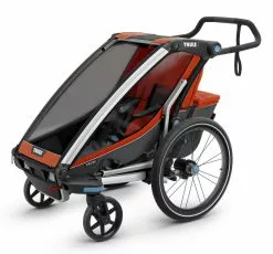Thule Chariot Thule-Chariot Cross1, Roarange / Dark Shadow -Fahrräder Verkäufe Roarange Strolling Buggy