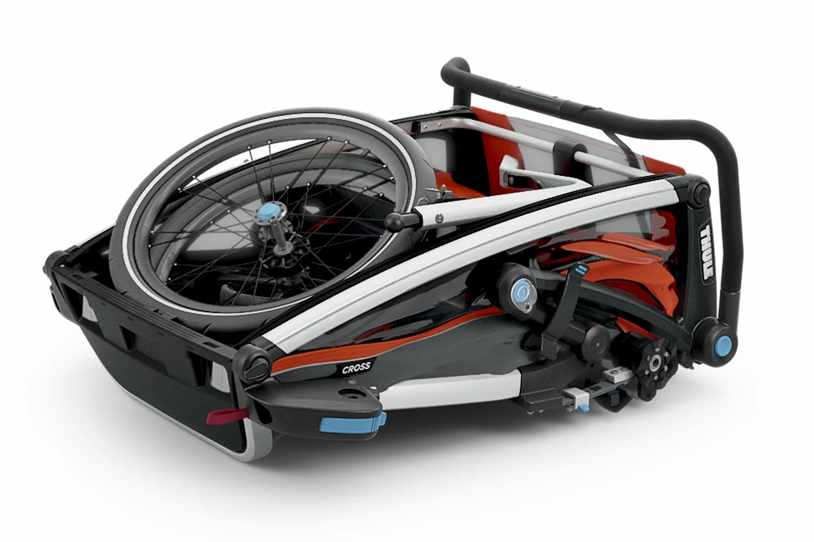 Thule Chariot Thule-Chariot Cross2, Roarange / Dark Shadow 8 Thule Chariot Thule-Chariot Cross2, Roarange / Dark Shadow – Bild 6