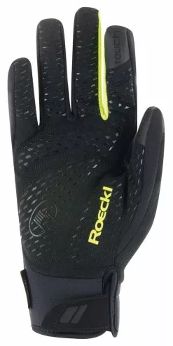 Roeckl Ranten 10-110033 H2O -Fahrräder Verkäufe Roeckl Handschuhe Winter Ranten H2O black fluo yellow schwarz neongelb 10 110033 9210 IH