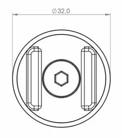 SP Connect™ SP Halterung Micro Stem Mount Alu Für A-Head Kappe -Fahrräder Verkäufe SP Connect Micro Stem Mount Alu Halterung A Head Kappe FA003492008 4028017531221c