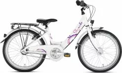 Puky Skyride 20 Alu 3-Gang Wave Weiss-pink 30cm